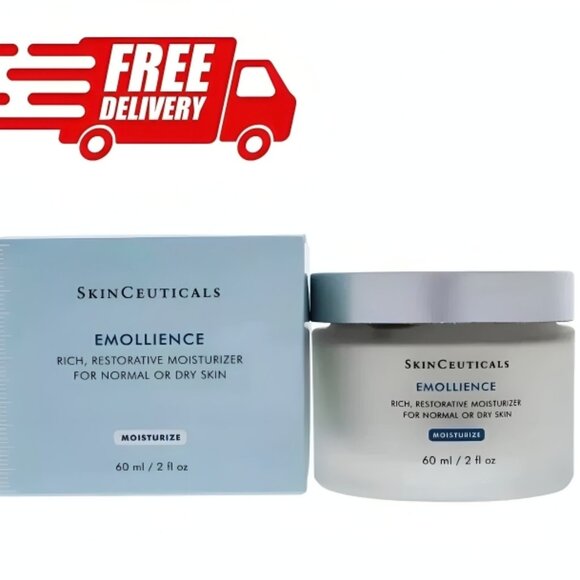 SkinCeuticals Emollience Moisturizer 60ml – Rich Hydrating Cream, New - Picture 2 of 5